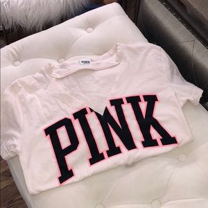 Victoria Secret Pink Cutout Tee